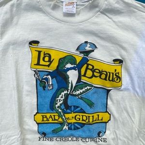 Vintage test print screen printed T-shirt